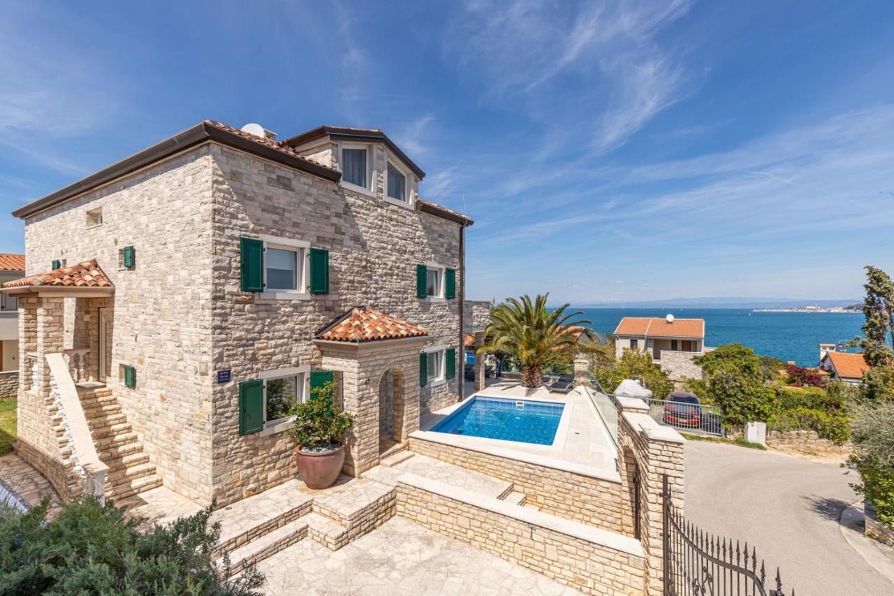 Villa Milena With Pool And Sea View Црвени-Врх Экстерьер фото