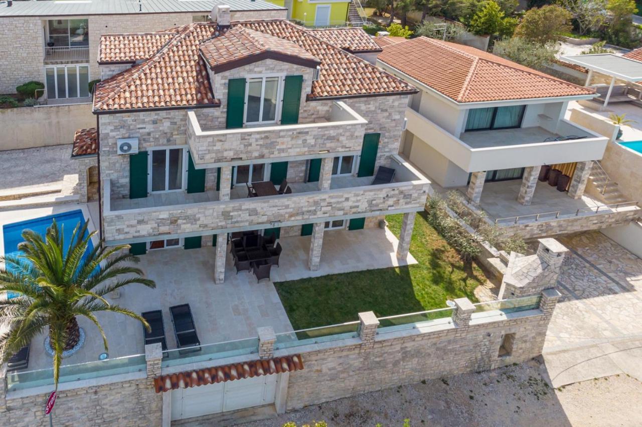 Villa Milena With Pool And Sea View Црвени-Врх Экстерьер фото
